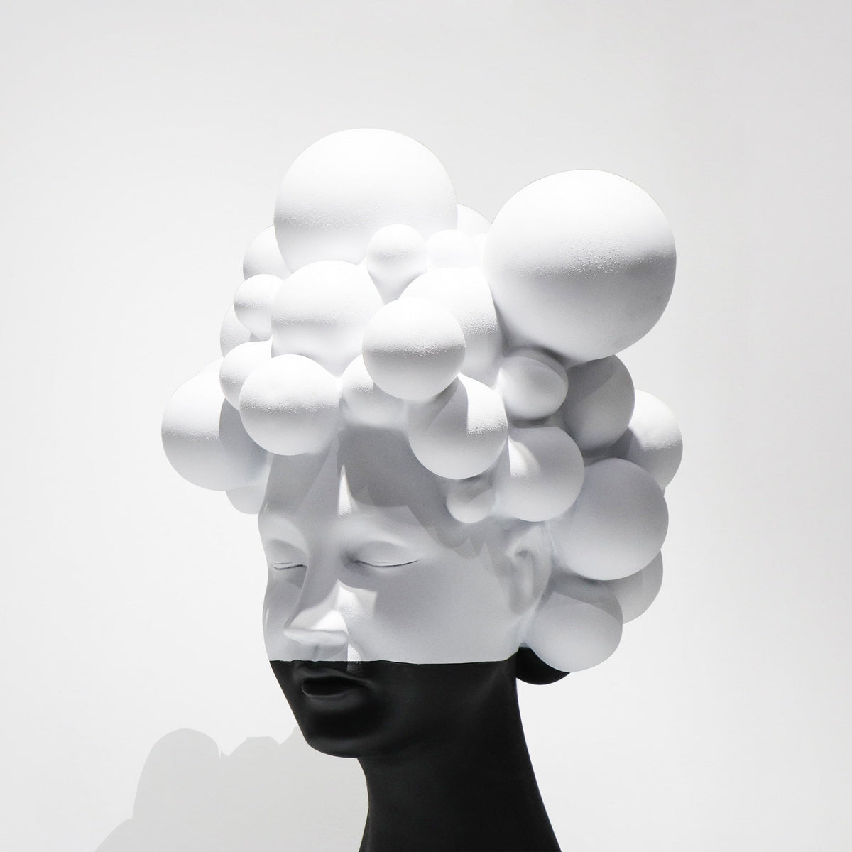 Abstract Resin Figure Sculpture