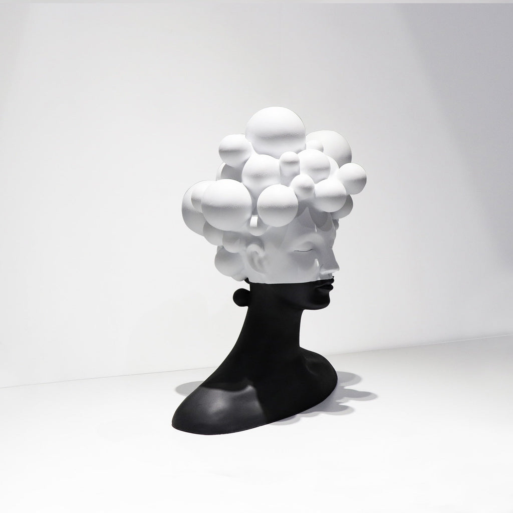 Abstract Resin Figure Sculpture
