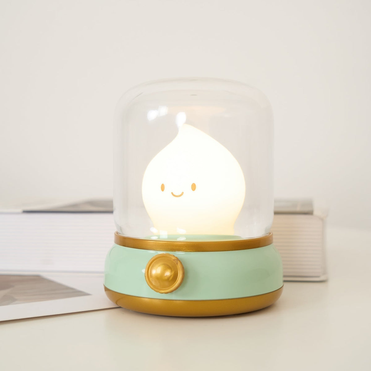 LED Flame Night Light with Flickering Effect