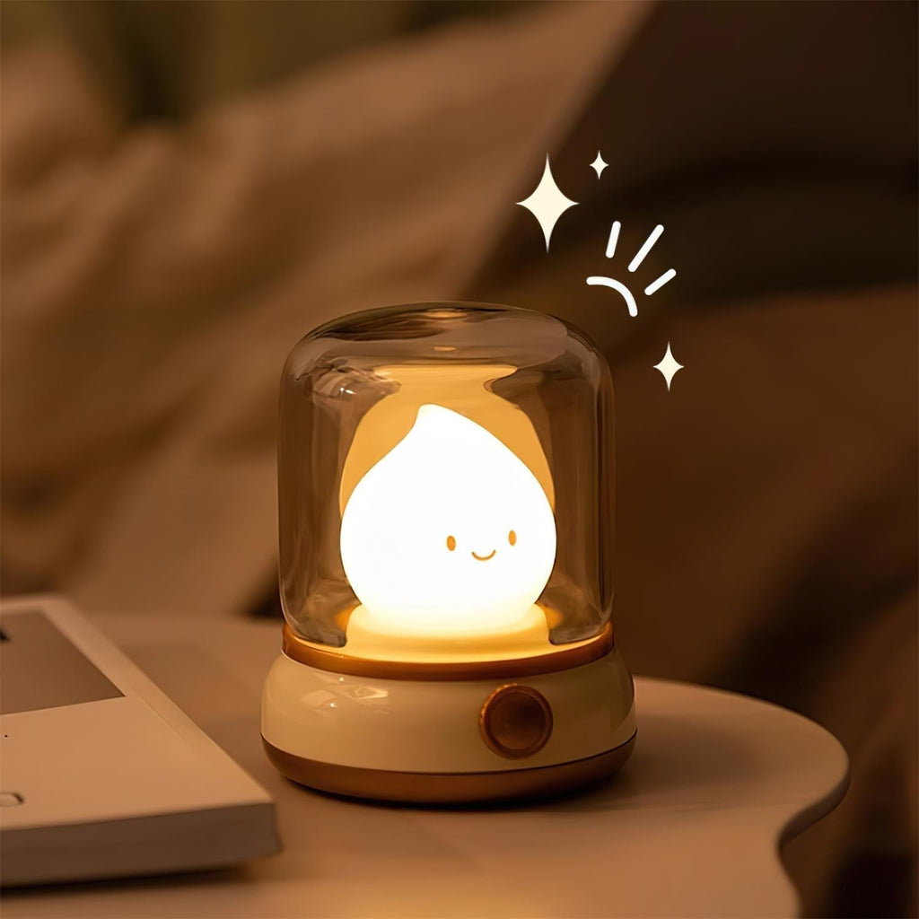 LED Flame-Effect Flameless Night Light