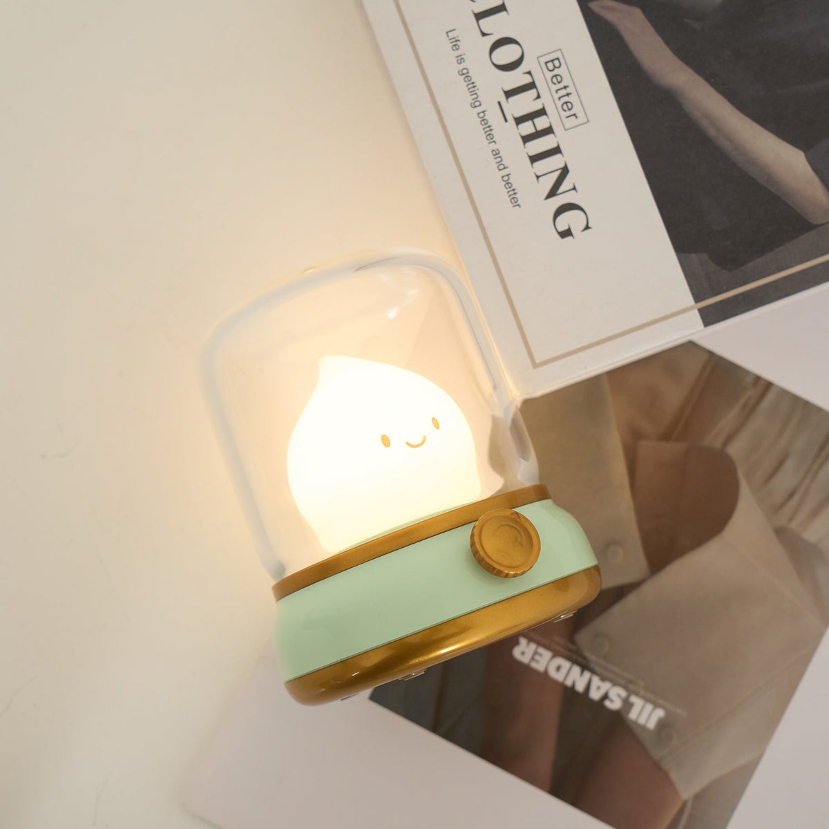 LED Flame-Effect Flameless Night Light