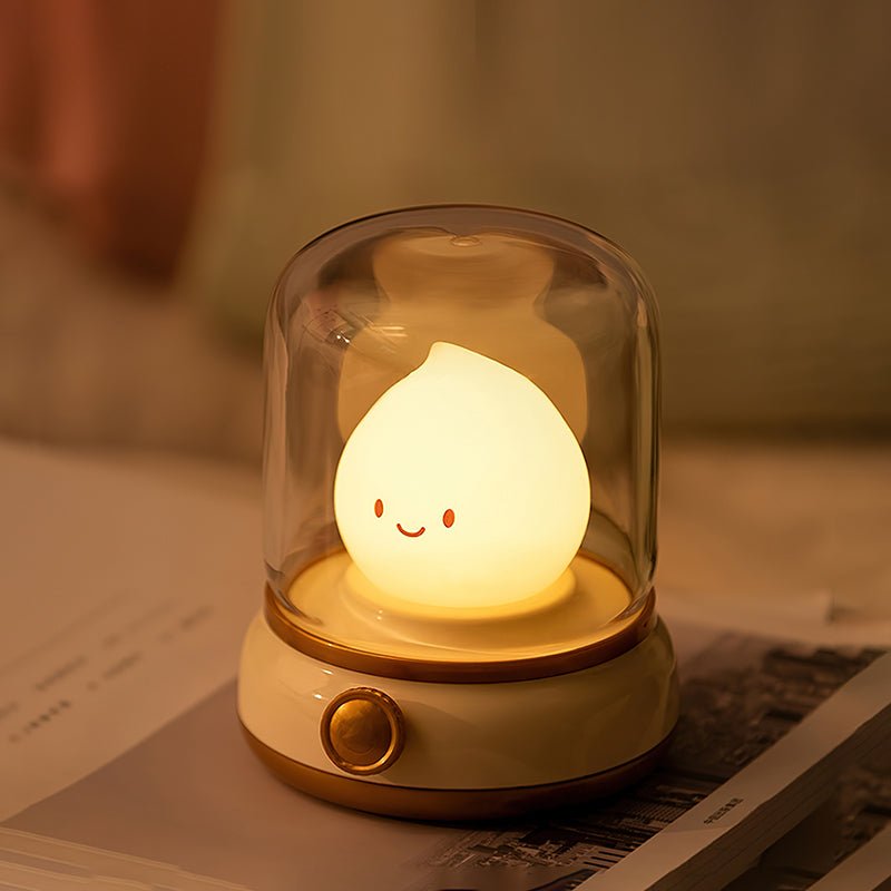 LED Flame-Effect Flameless Night Light
