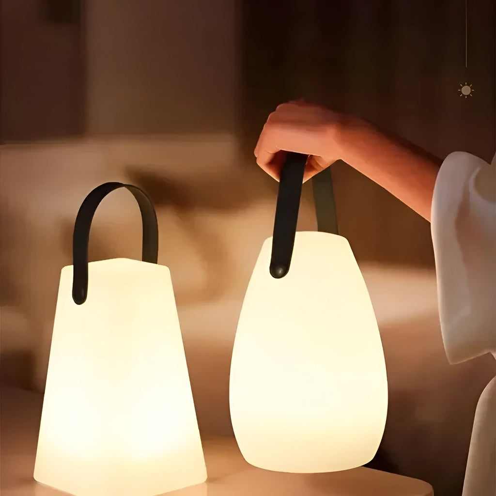 Sculptural Table Lamp in Five Designs