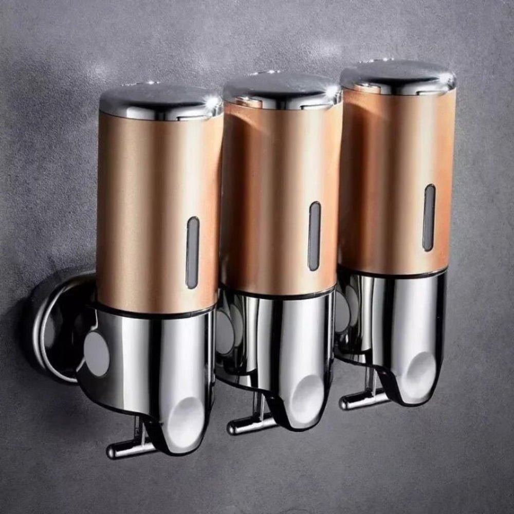 Wall-Mounted Push-Button Soap Dispenser, 500 mL
