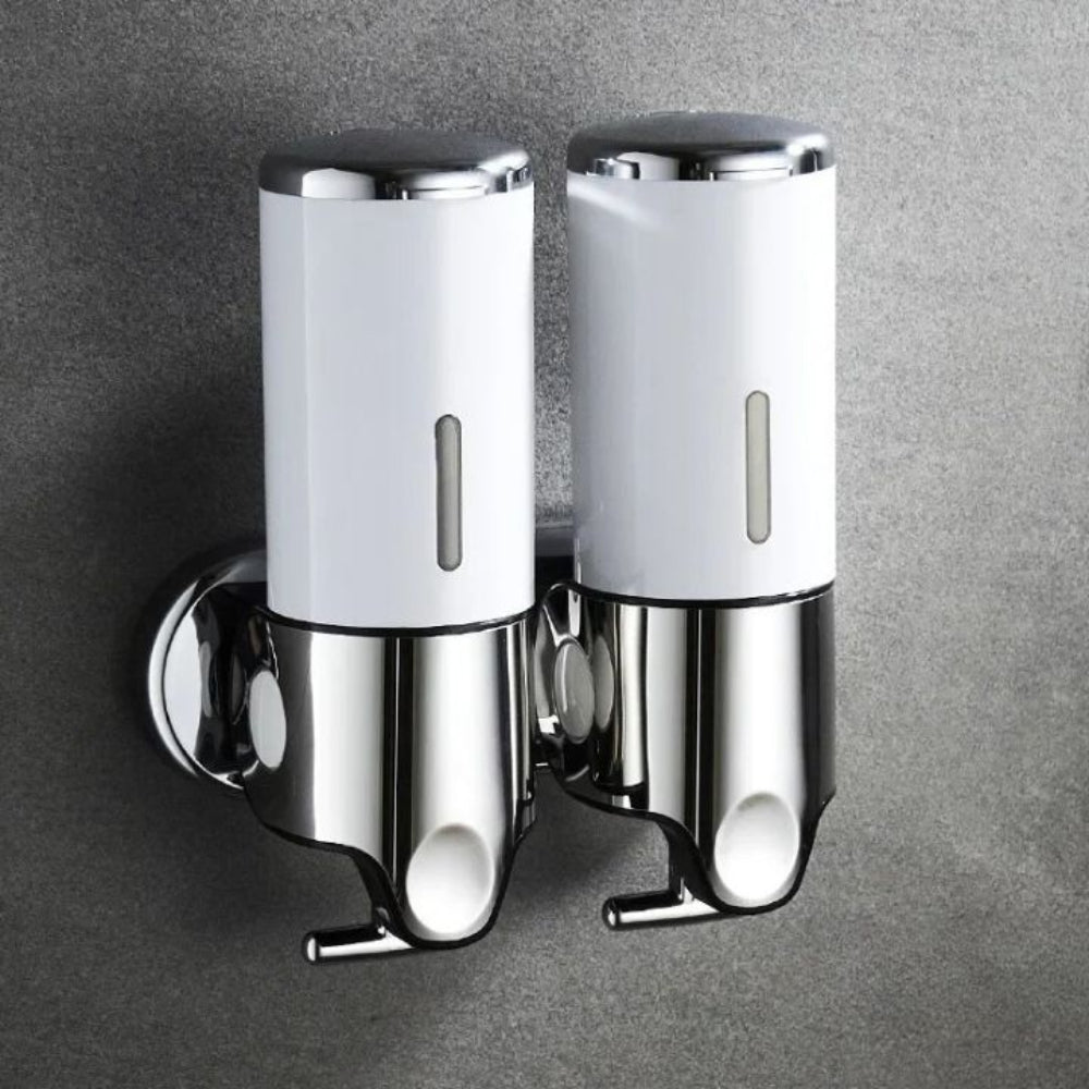 Wall-Mounted Push-Button Soap Dispenser, 500 mL