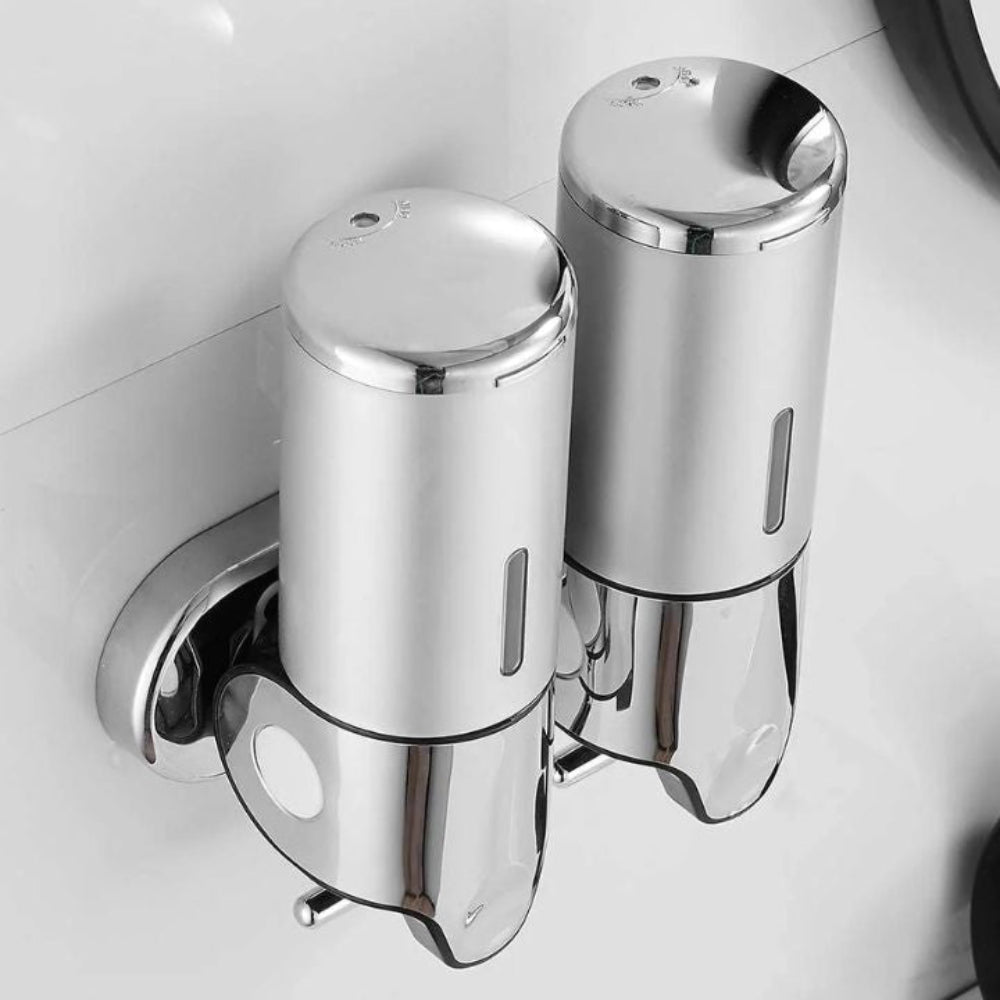 Wall-Mounted Push-Button Soap Dispenser, 500 mL