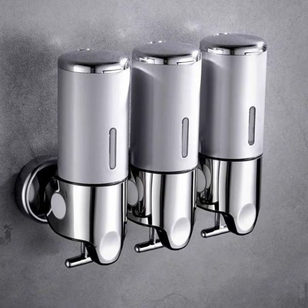 Wall-Mounted Push-Button Soap Dispenser, 500 mL