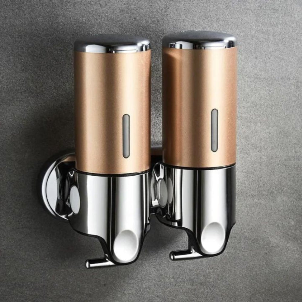 Wall-Mounted Push-Button Soap Dispenser, 500 mL
