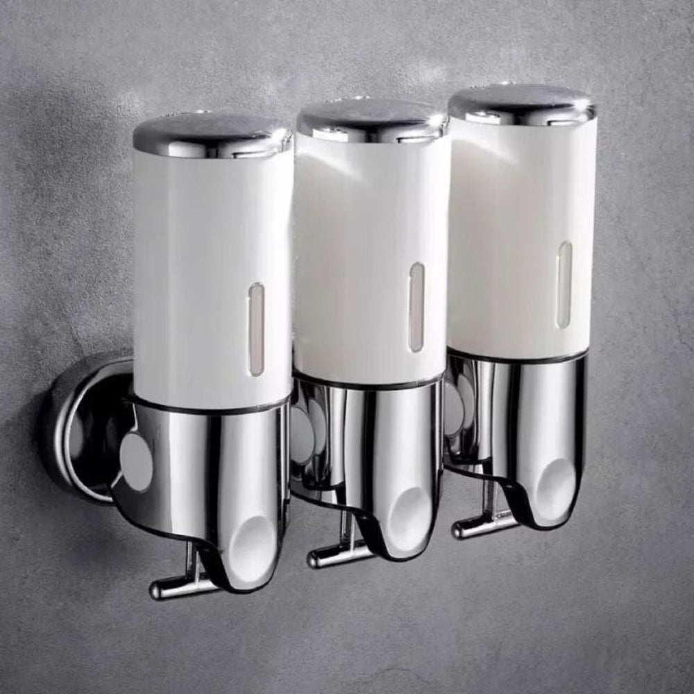 Wall-Mounted Push-Button Soap Dispenser, 500 mL