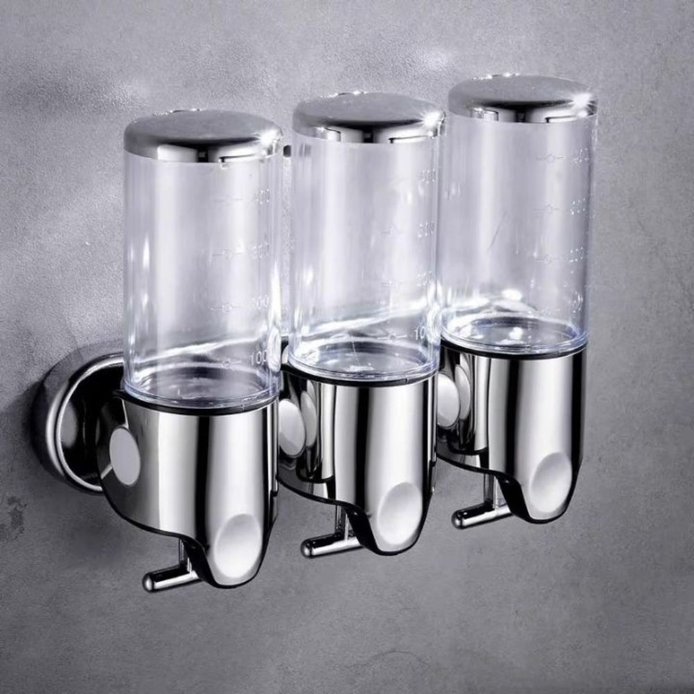 Wall-Mounted Push-Button Soap Dispenser, 500 mL