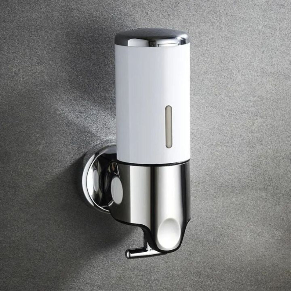 Wall-Mounted Push-Button Soap Dispenser, 500 mL