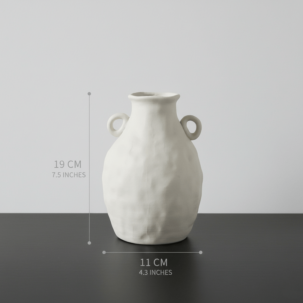 Scandinavian Matte Ceramic Vases in Nine Shapes
