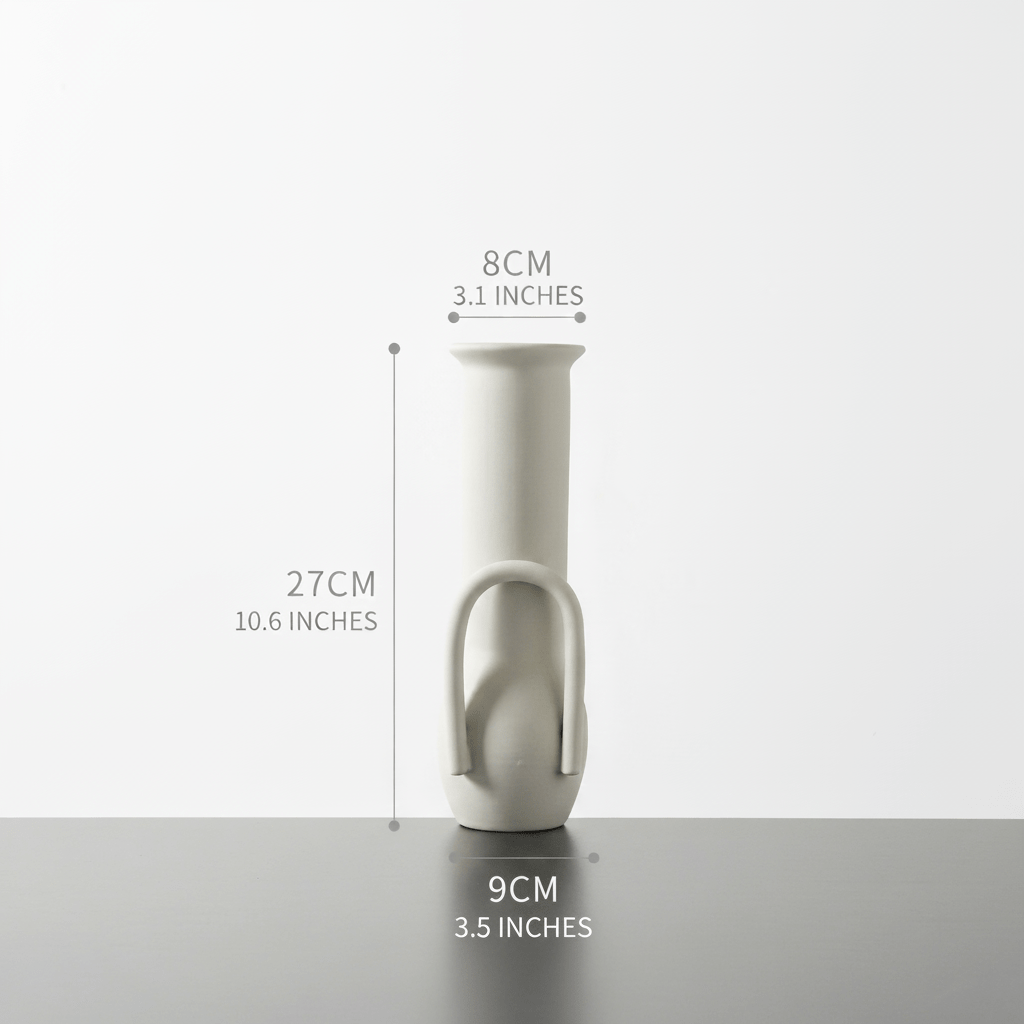 Scandinavian Matte Ceramic Vases in Nine Shapes