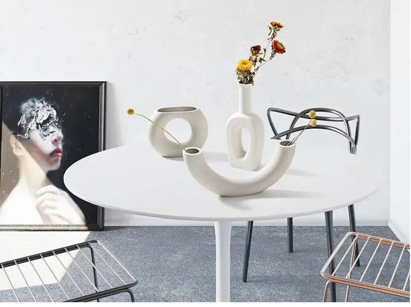 Scandinavian Matte Ceramic Vases in Nine Shapes