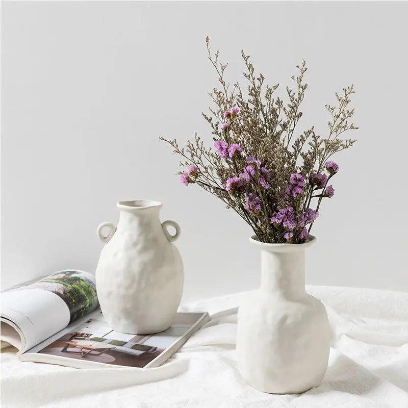 Scandinavian Matte Ceramic Vases in Nine Shapes