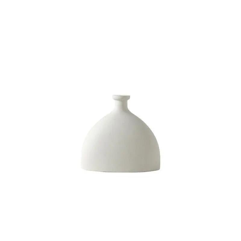 Scandinavian Matte Ceramic Vases in Nine Shapes