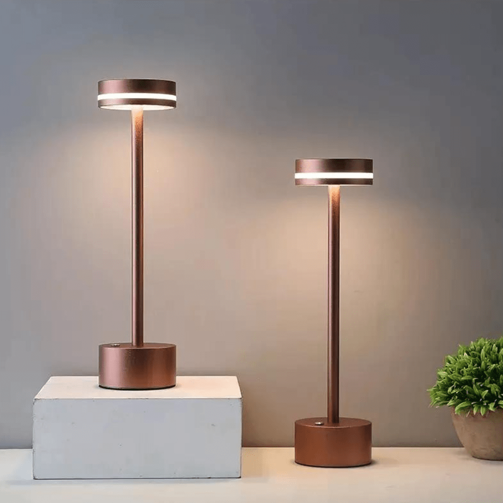 Rechargeable Cordless Table Lamp – Three Finishes