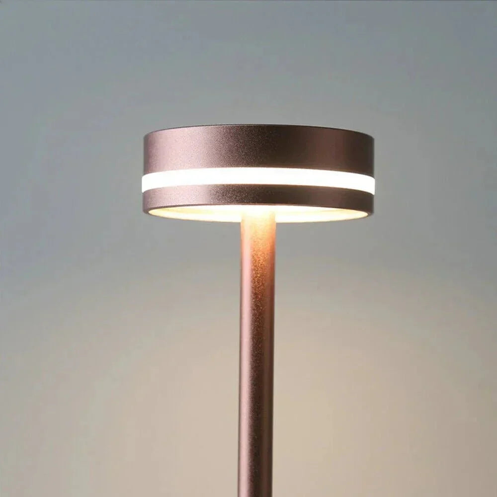 Cordless Rechargeable Table Lamp in Three Finishes