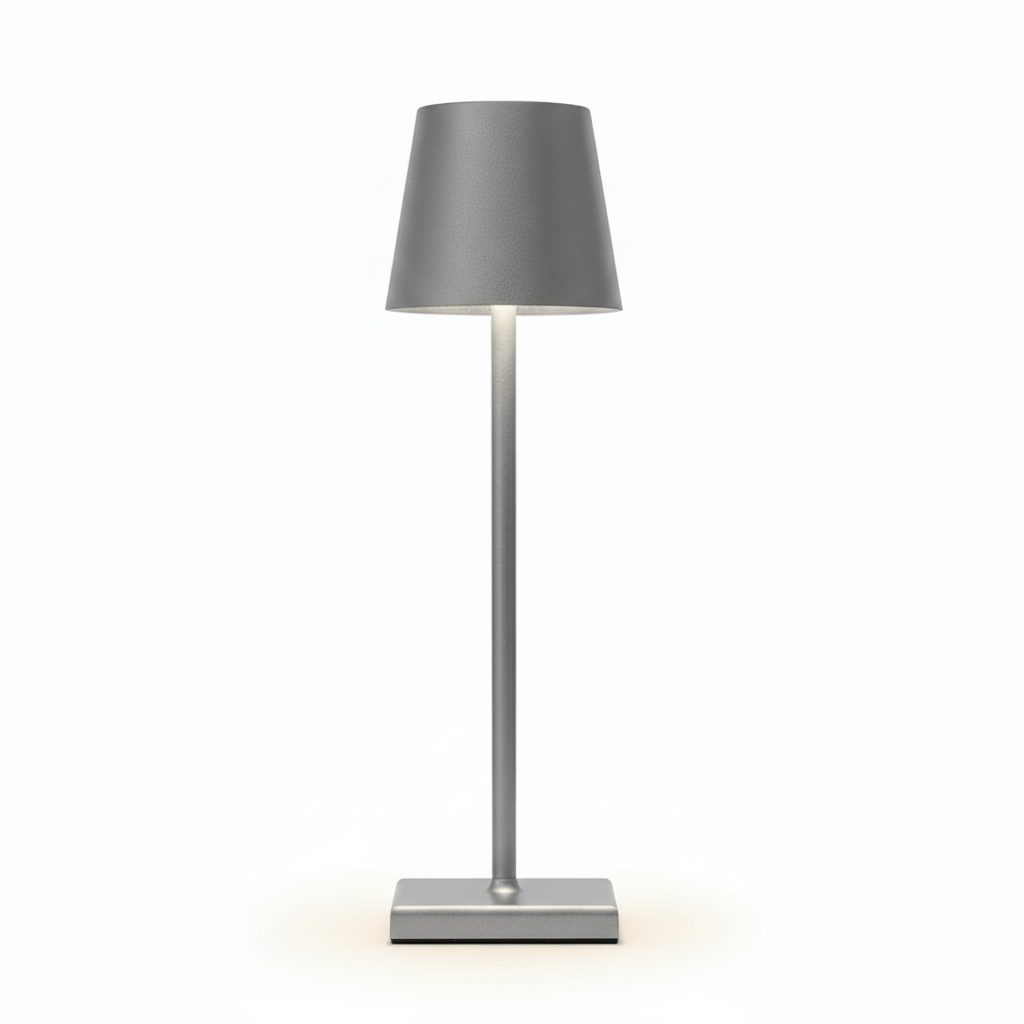 Minimal Aluminum Table Lamp in Nine Colors