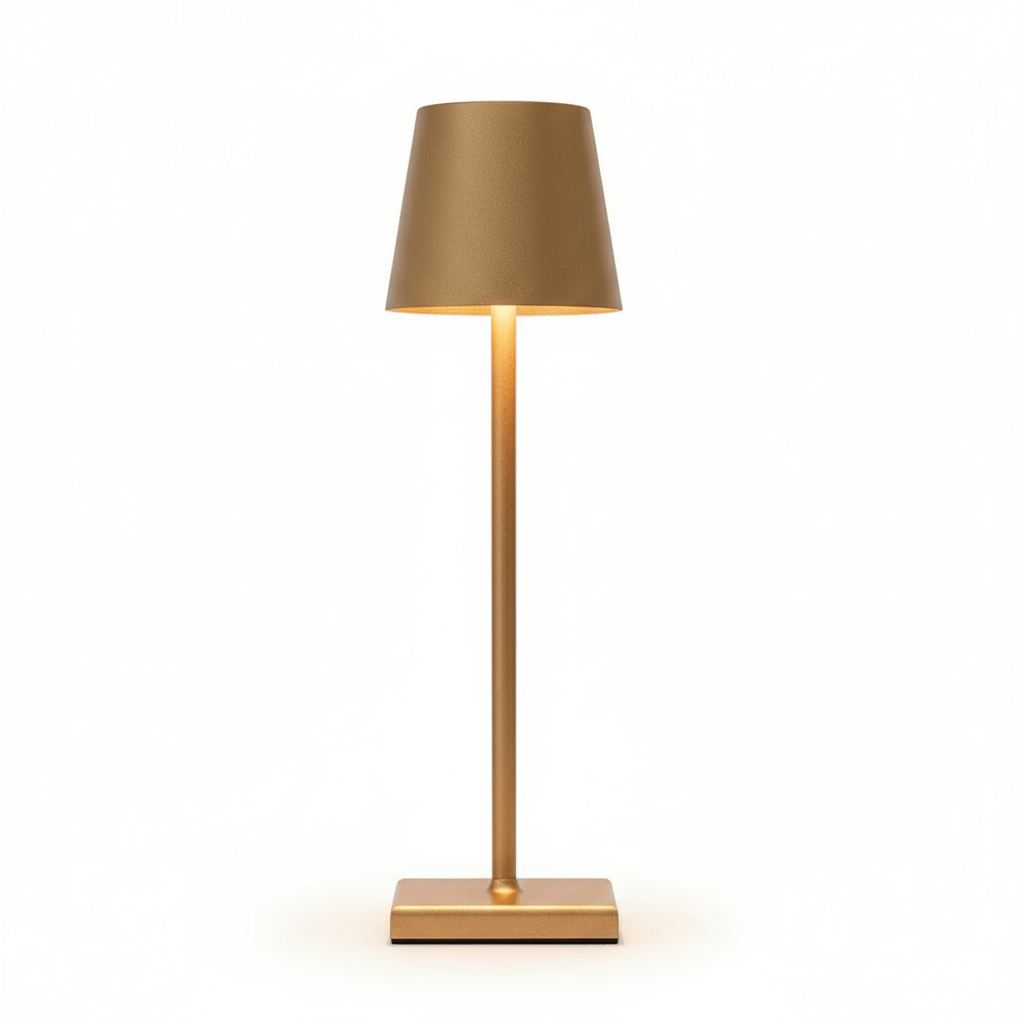 Minimal Aluminum Table Lamp in Nine Colors