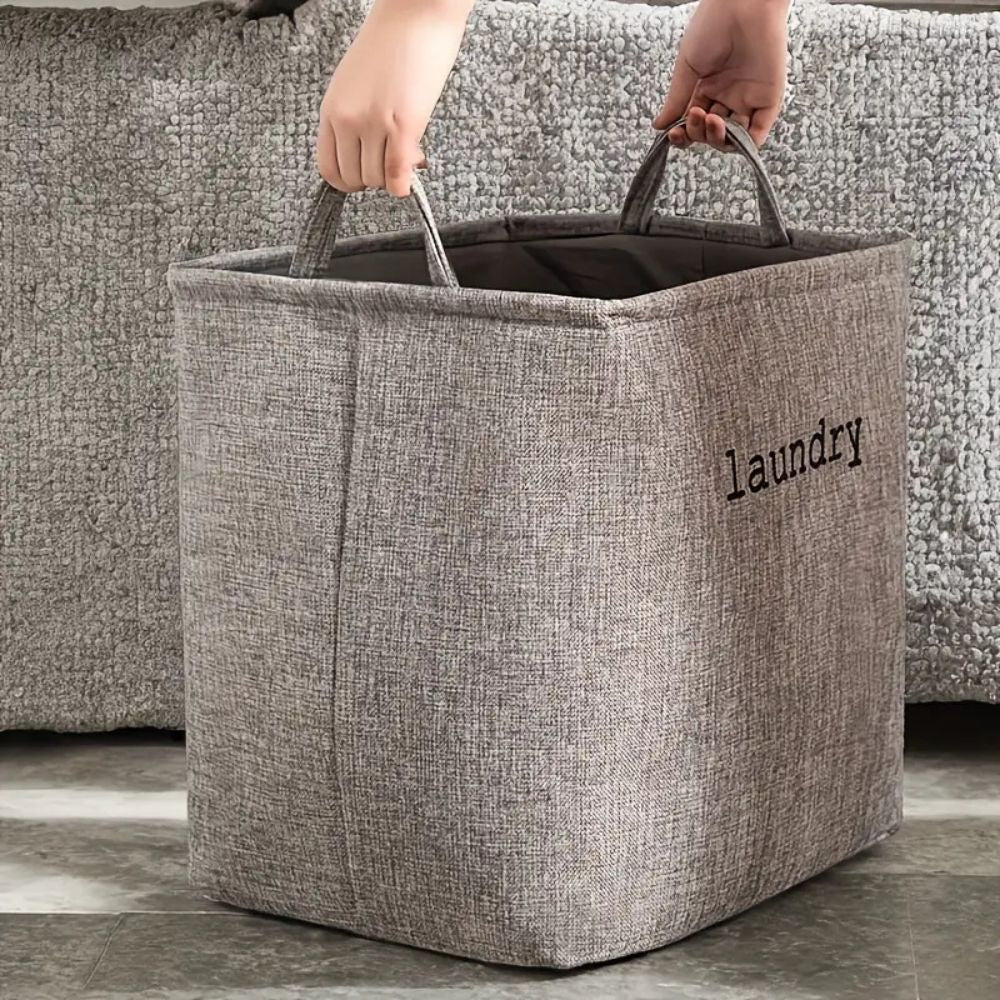 Foldable Fabric Laundry Hamper in Three Sizes