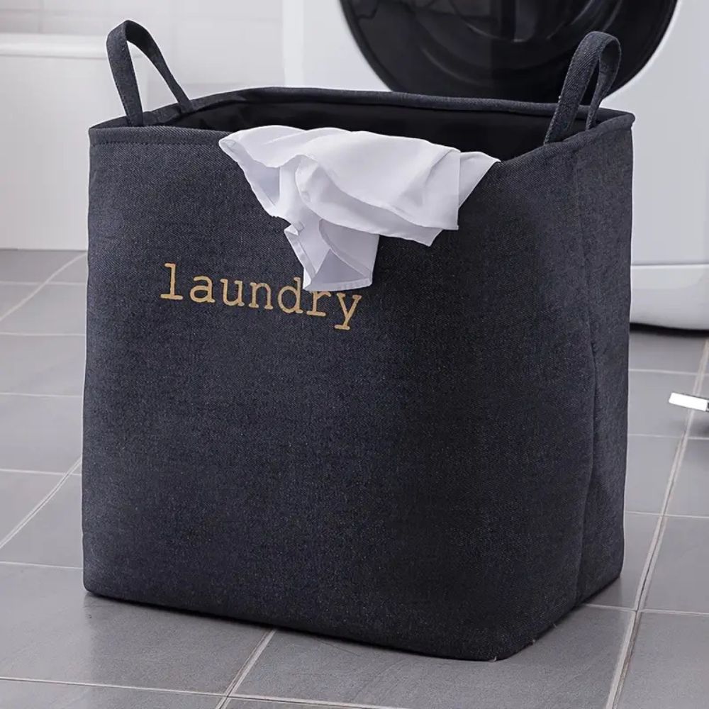 Foldable Fabric Laundry Hamper in Three Sizes
