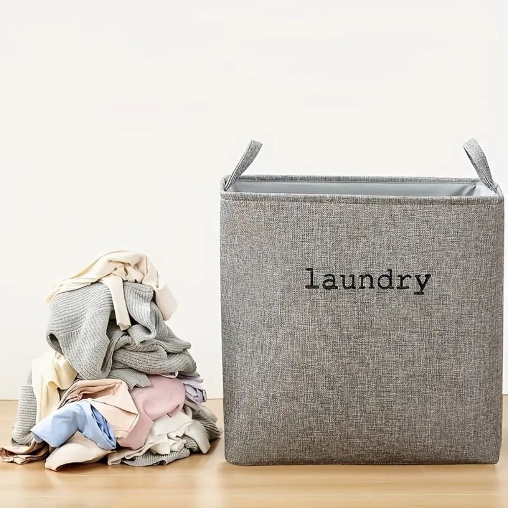 Foldable Fabric Laundry Hamper in Three Sizes